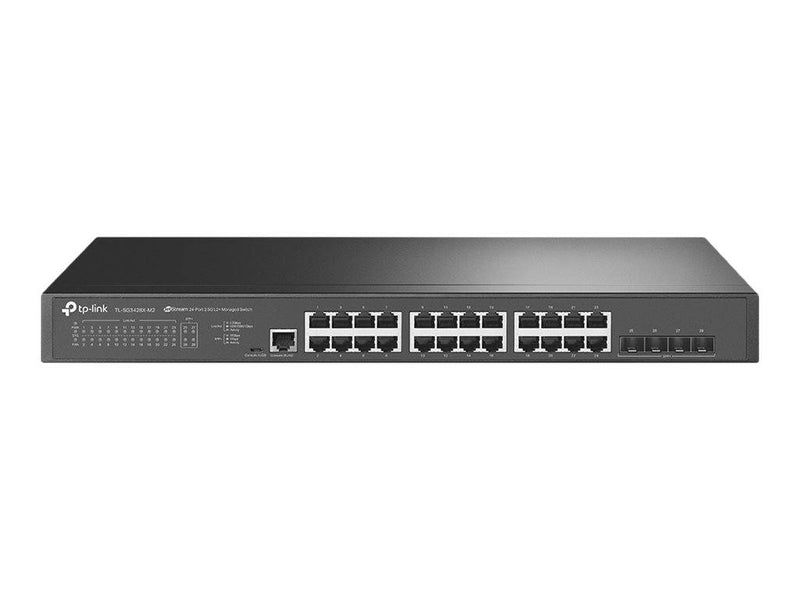 TP-Link Netzwerk-Switch – 24 Anschlüsse, Rack-montierbar