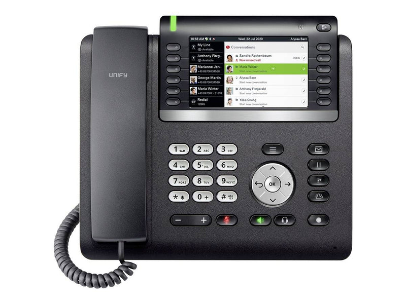 Mitel Tischtelefon – Großes Display, Bluetooth-fähig