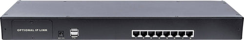 Intellinet 8-Port KVM-Switch – Modular, Rackmontage-fähig