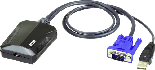 ATEN Konsolenadapter – USB- und VGA-Anschluss für Laptops