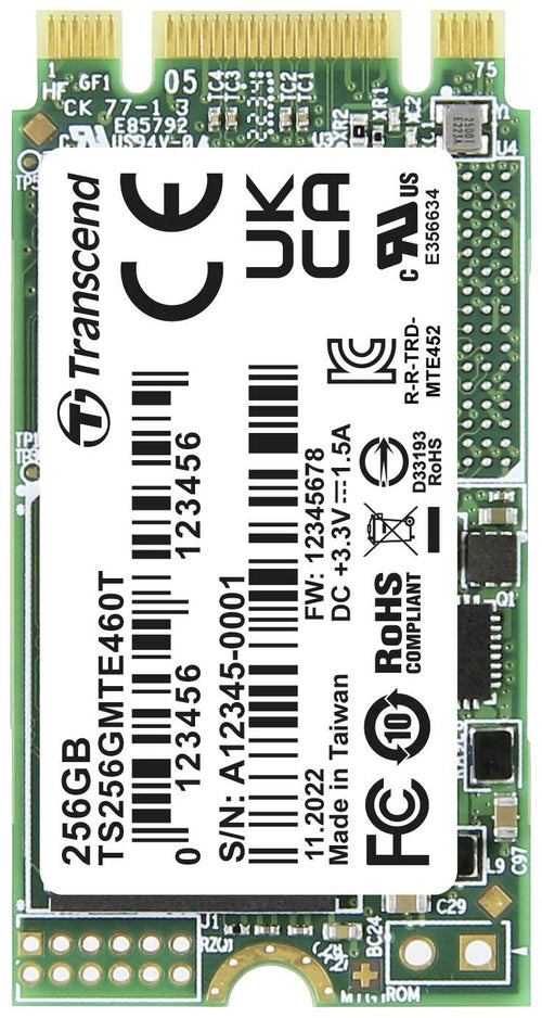 Transcend M.2 SSD 256 GB – Schneller Speicher für PC und Laptop