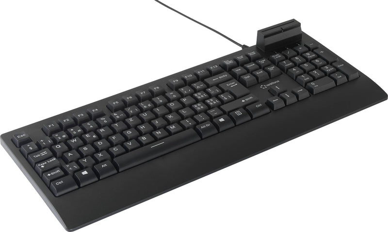 Renkforce USB-Tastatur – Schweizer Layout, komfortabel tippen