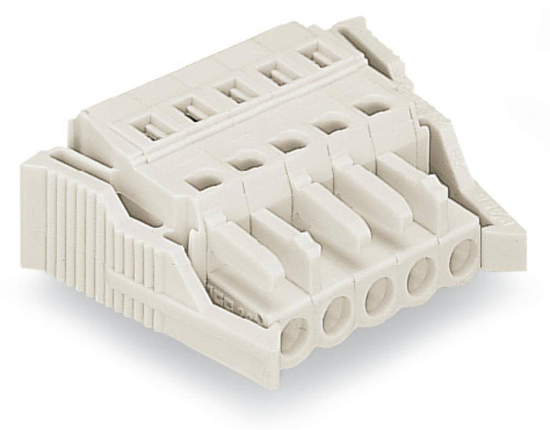 WAGO Buchsengehäuse-Kabel – 5-polig, robustes Polyamid