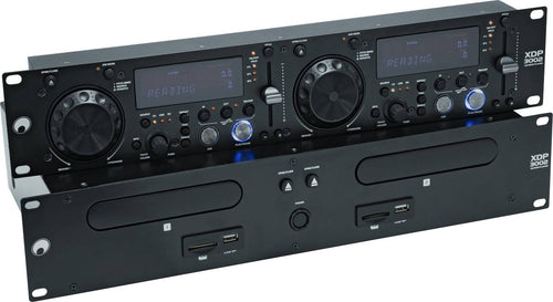 OMNITRONIC DJ Doppel-CD-Player – MP3-Unterstützung