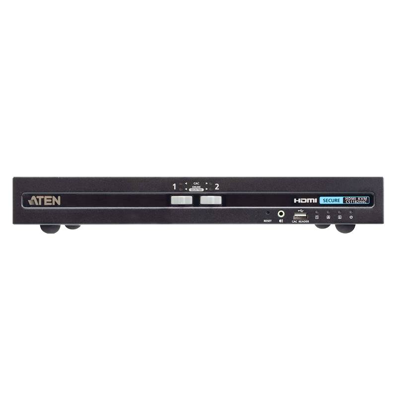ATEN 2-Port HDMI KVM-Switch – 4K Video, USB-Anschlüsse