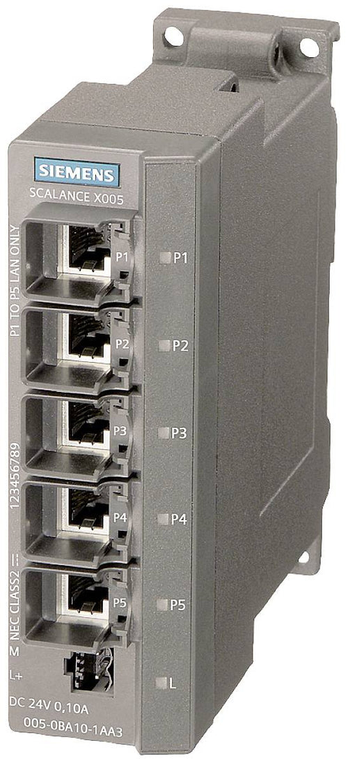 Siemens Netzwerk-Switch – 5 Ports für zuverlässige Verbindungen