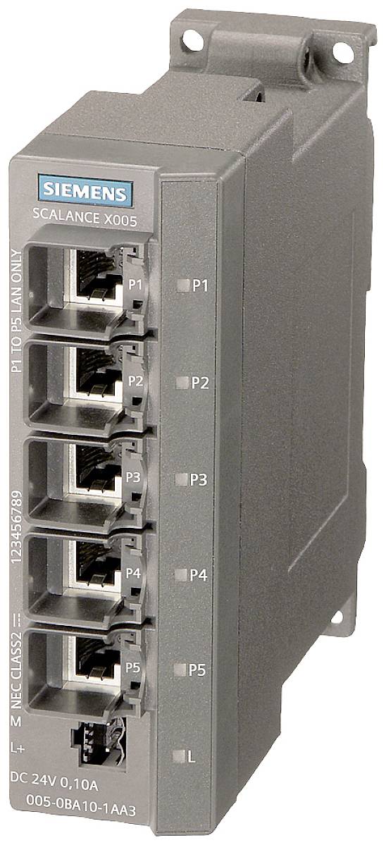Siemens Netzwerk-Switch – 5 Ports für zuverlässige Verbindungen