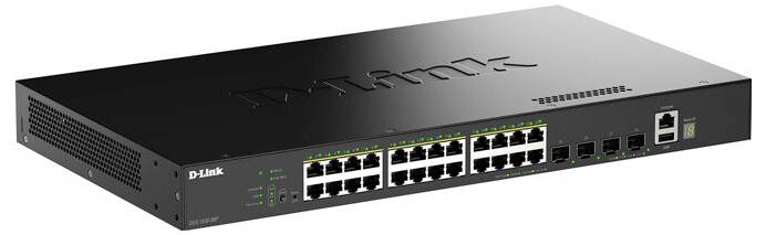 D-Link 28-Port Smart Switch – PoE+ für effizientes Netzwerk