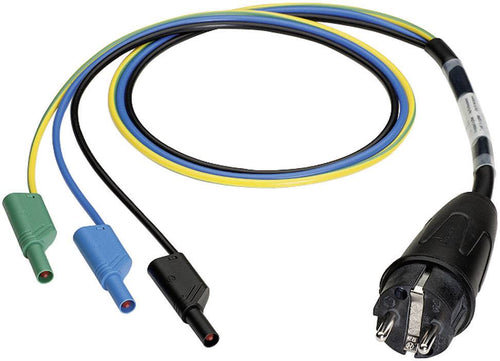 Benning Messadapter – Schutzkontakt-Stecker, berührungssicher