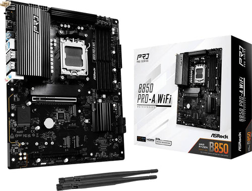 ASROCK Motherboard – WiFi, USB-C, für Ryzen-Prozessoren