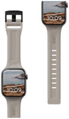 UAG Scout Silikon-Uhrarmband – Für Apple Watch, Titan-Look