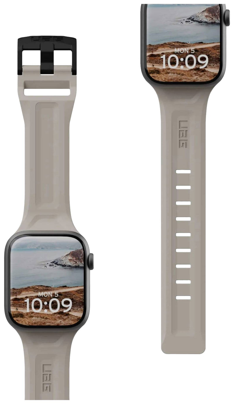 UAG Scout Silikon-Uhrarmband – Für Apple Watch, Titan-Look