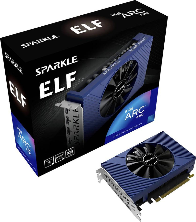 Sparkle Grafikkarte – Intel Arc A380, 6 GB Speicher
