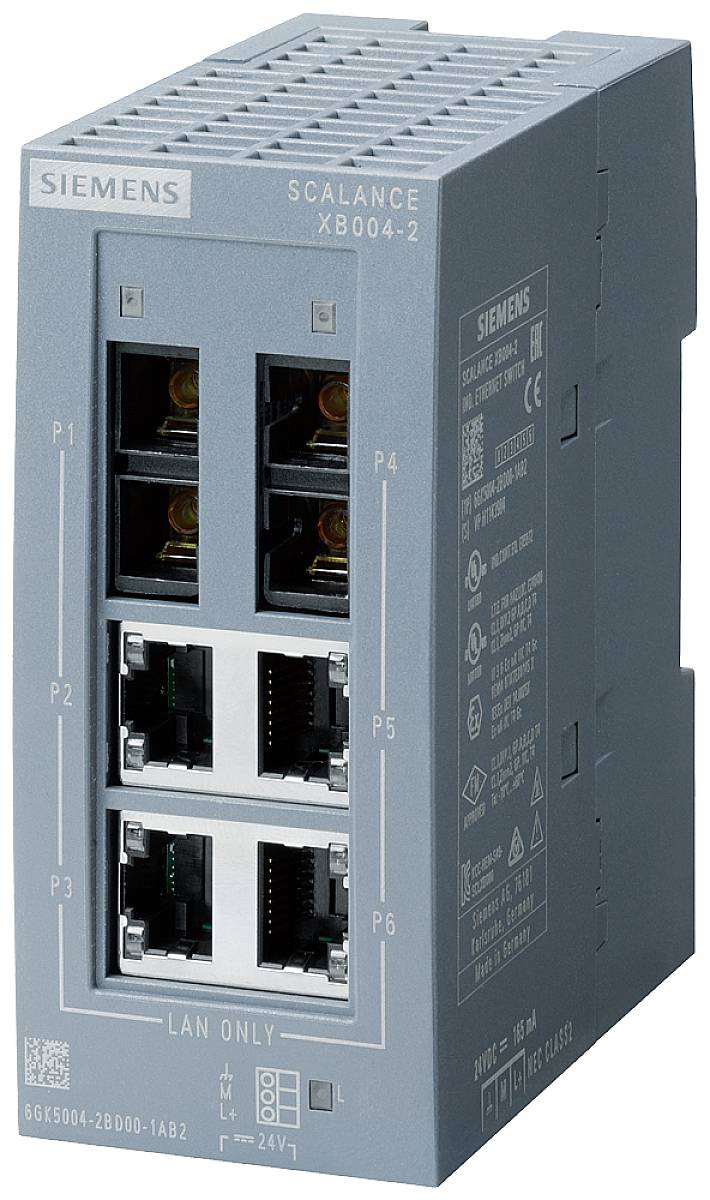 Siemens Netzwerk-Switch – 4 Ports für zuverlässige Verbindung