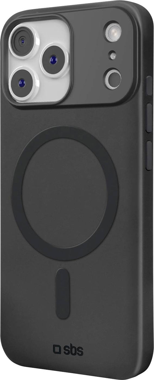SBS Handyhülle für iPhone 17 Pro Max – MagSafe-kompatibel, schwarz