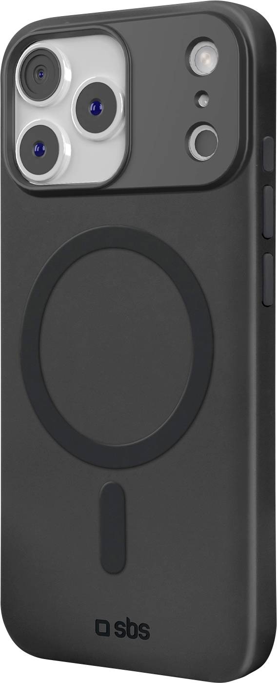 SBS Handyhülle für iPhone 17 Pro Max – MagSafe-kompatibel, schwarz
