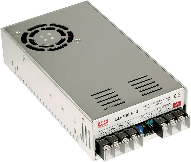 MEAN WELL DC/DC-Wandler – 500 Watt Leistung, 21 A Stromstärke