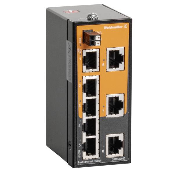 Weidmüller Ethernet-Schalter – Einfache Netzwerkverbindung