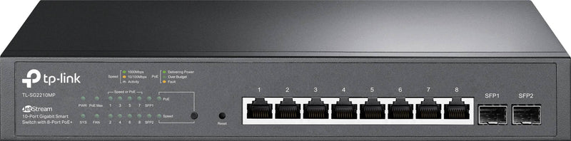 TP-Link 10-Port Smart Switch – PoE+ für einfache Netzwerkverwaltung