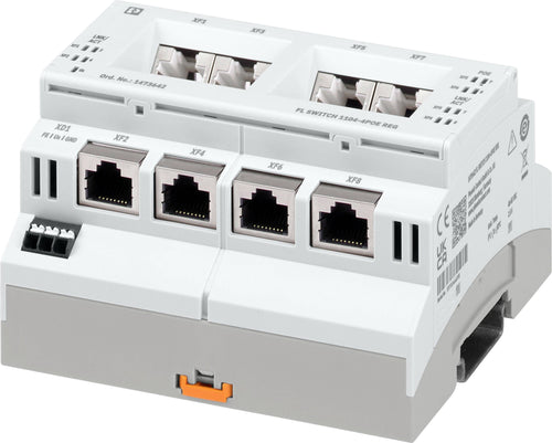 Phoenix Contact Ethernet Switch – 4 Ports, PoE-fähig