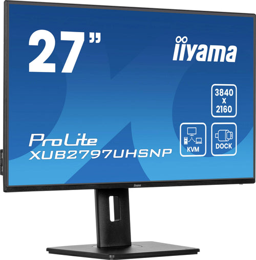 Iiyama 27" 4K Monitor – IPS-Display, USB-C-Anschluss