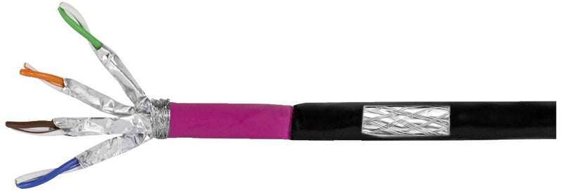 Logilink Erdverlegekabel – Cat 7, 250 m, halogenfrei