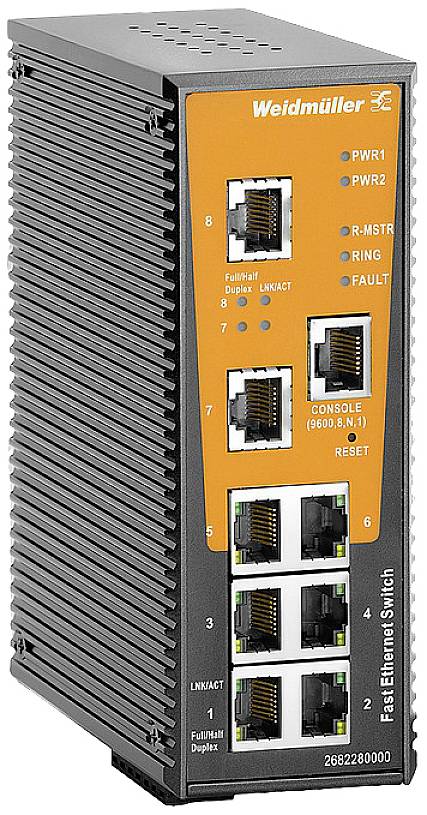 Weidmüller Industrial Ethernet Switch – Robuste Netzwerkverbindung