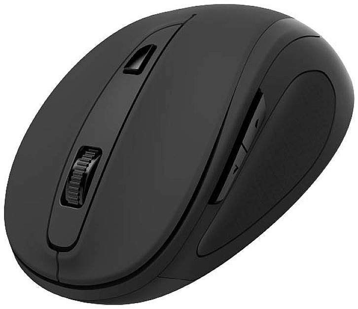 HAMA MW-400 V2 Funkmaus – Ergonomisch, 6 Tasten, Kabellos