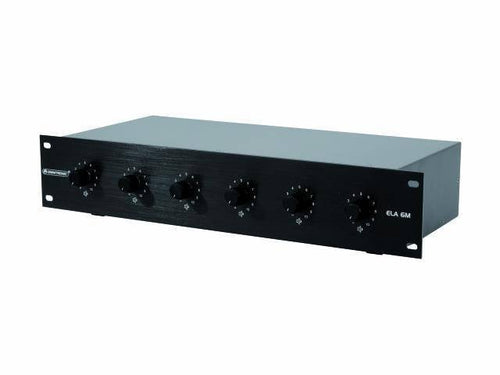 Omnitronic Lautstärkeregler – 6 Zonen, 120 W Leistung
