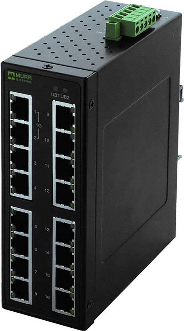 MURRELEKTRONIK Netzwerk-Switch – 16 Ports für zuverlässige Verbindungen