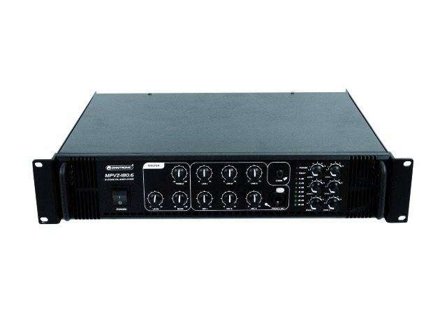 OMNITRONIC Audioverstärker – 180 W Leistung, Mikrofon-Eingang