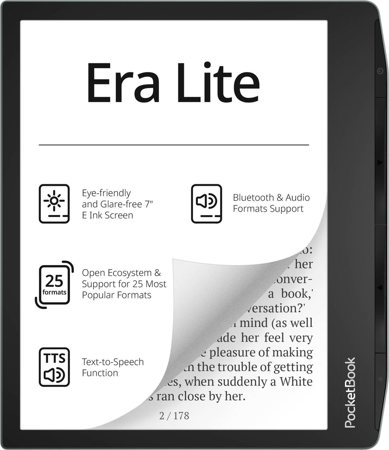 Pocketbook Era Lite eReader – 300 DPI, 16 GB Speicher