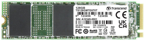 Transcend Interne SSD – 128 GB, schneller Speicher