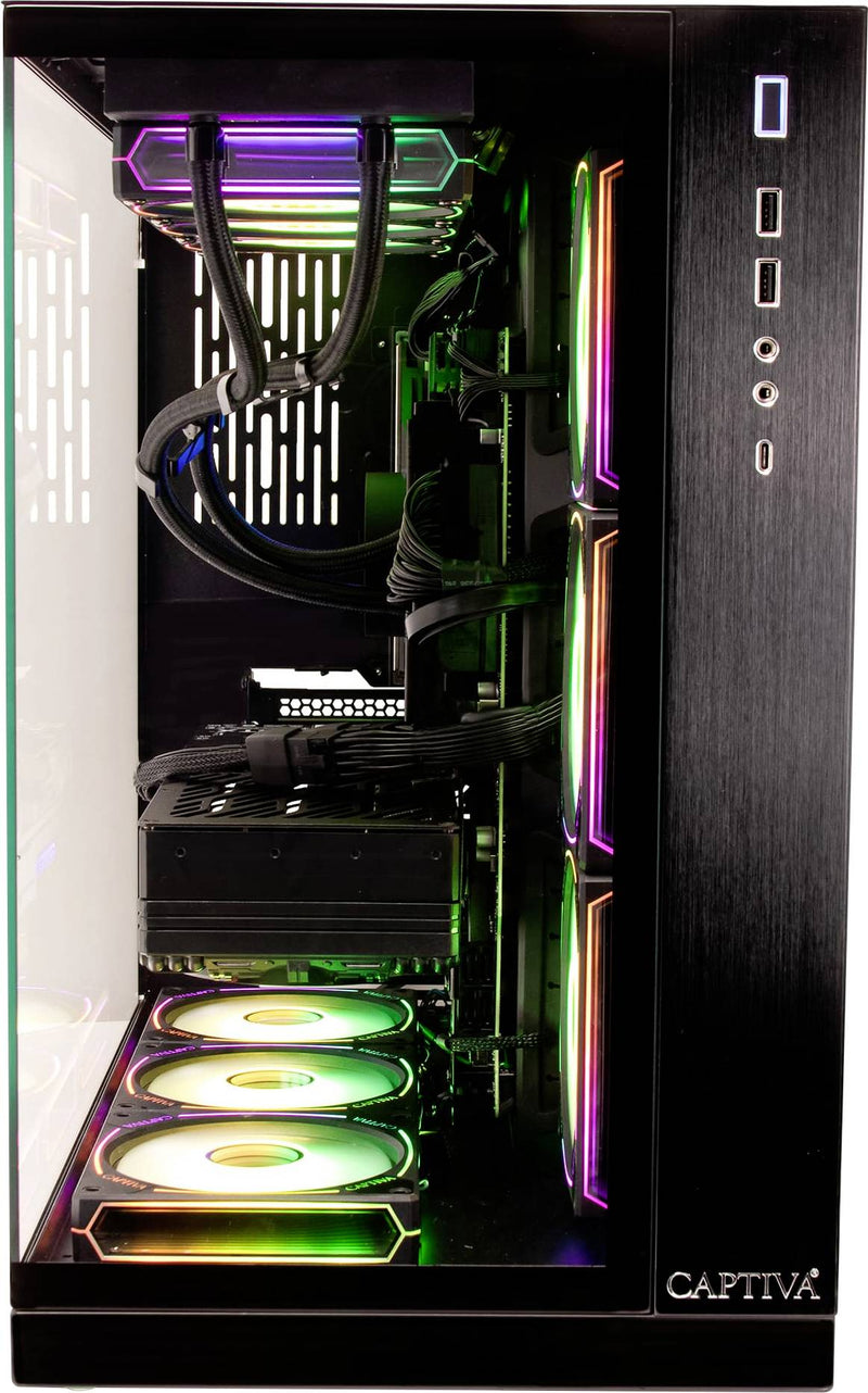 Captiva Gaming-PC – Intel i9, 64 GB RAM, 2 TB Speicher