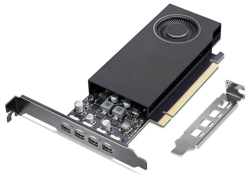 Lenovo NVIDIA RTX A1000 Grafikkarte – 8 GB für bis zu 4 Bildschirme