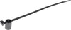 HellermannTyton Kabelbinder – Schwarz, mit Spreizanker