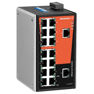 Weidmüller Industrieswitch – 16 Ethernet-Ports für zuverlässige Netzwerke
