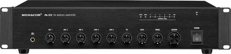 MONACOR Audioverstärker – 1-Kanal, einfache Bedienung