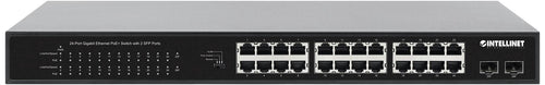Intellinet 24-Port Gigabit Switch – PoE+ Unterstützung, Unmanaged