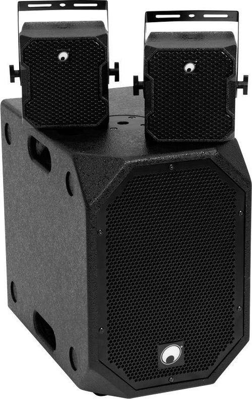 OMNITRONIC Lautsprecher-Set – Bluetooth, Mischpult integriert