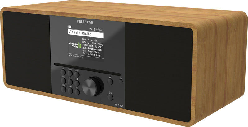 Telestar Digital Multifunktionsradio – Holzdesign, stationär