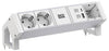 Bachmann Steckdosenleiste – 2 USB-Anschlüsse, Aluminiumgehäuse