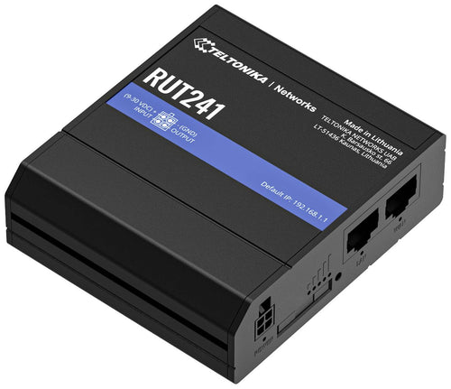 Teltonika RUT241 Router – 4G LTE, WLAN, zwei Ethernet-Ports