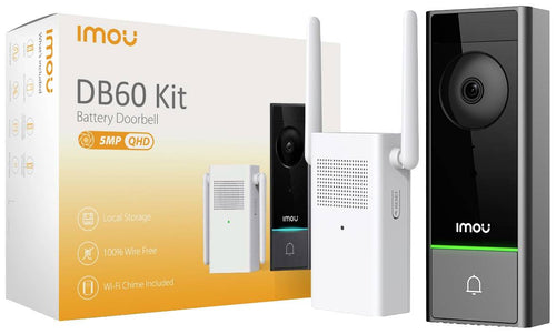 IMOU Video Türklingel – 5MP Kamera, WLAN, Akku für einfache Montage
