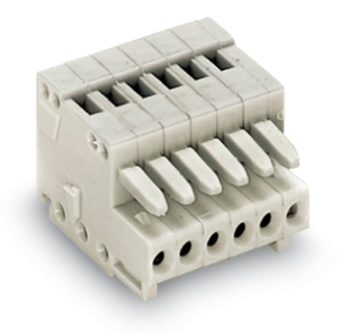 WAGO Buchsengehäuse-Kabel – 7-polig, 2.5 mm Rastermaß