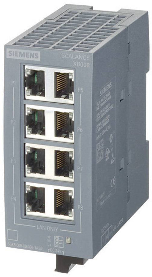 Siemens Netzwerk-Switch – 8 Ports für einfache Verbindung