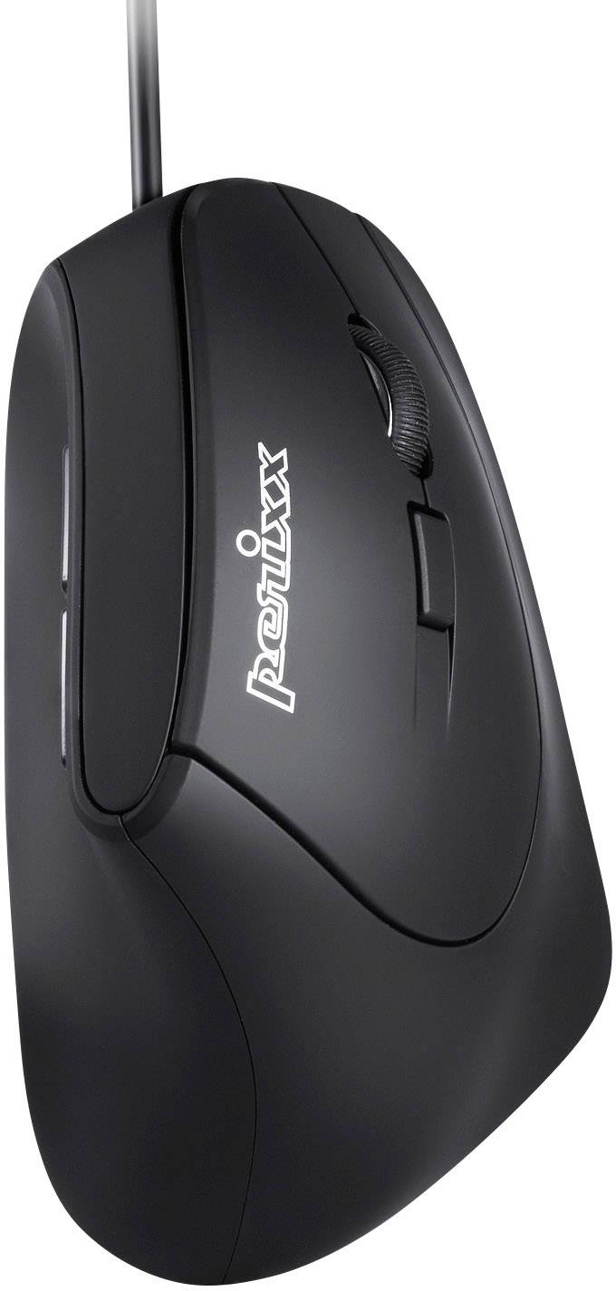 PERIXX Vertikale Maus – Ergonomisch, 6 Tasten