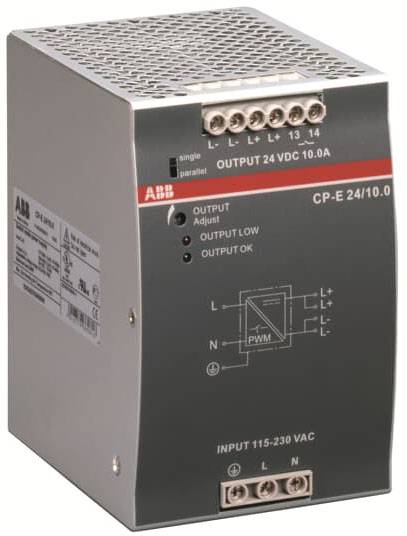ABB Netzteil – 24V DC, 10A für zuverlässige Stromversorgung