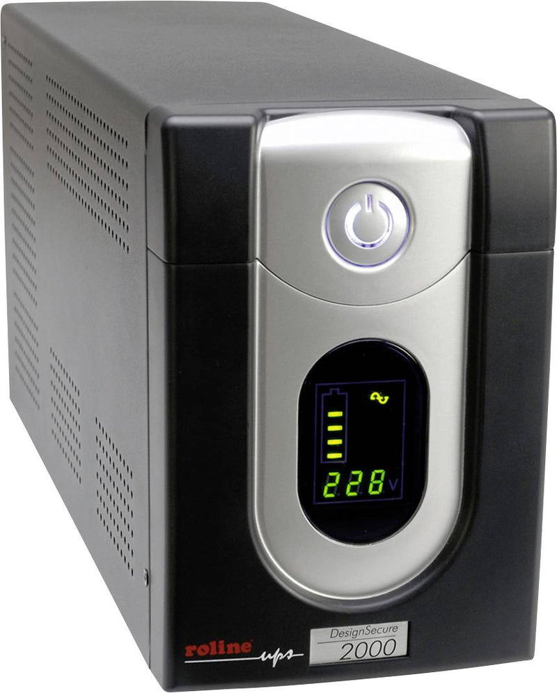 ROLINE USV DesignSecure – Schutz bei Stromausfall, 4 Anschlüsse