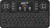 JOY-IT Mini Wireless Tastatur – RGB Licht, Touchpad